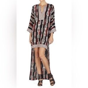 Like new BCBG MAXAZRIA NORINA KIMONO HI LOW DRESS XS/S